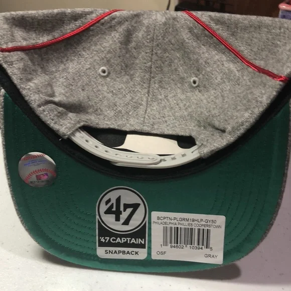 Philadelphia Phillies MLB 47 Cooperstown SnapBack Hat Cap Whiz Kids Captain Gray - Picture 2 of 7